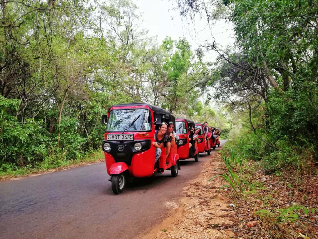 Tuk tuk rental in Polonnaruwa